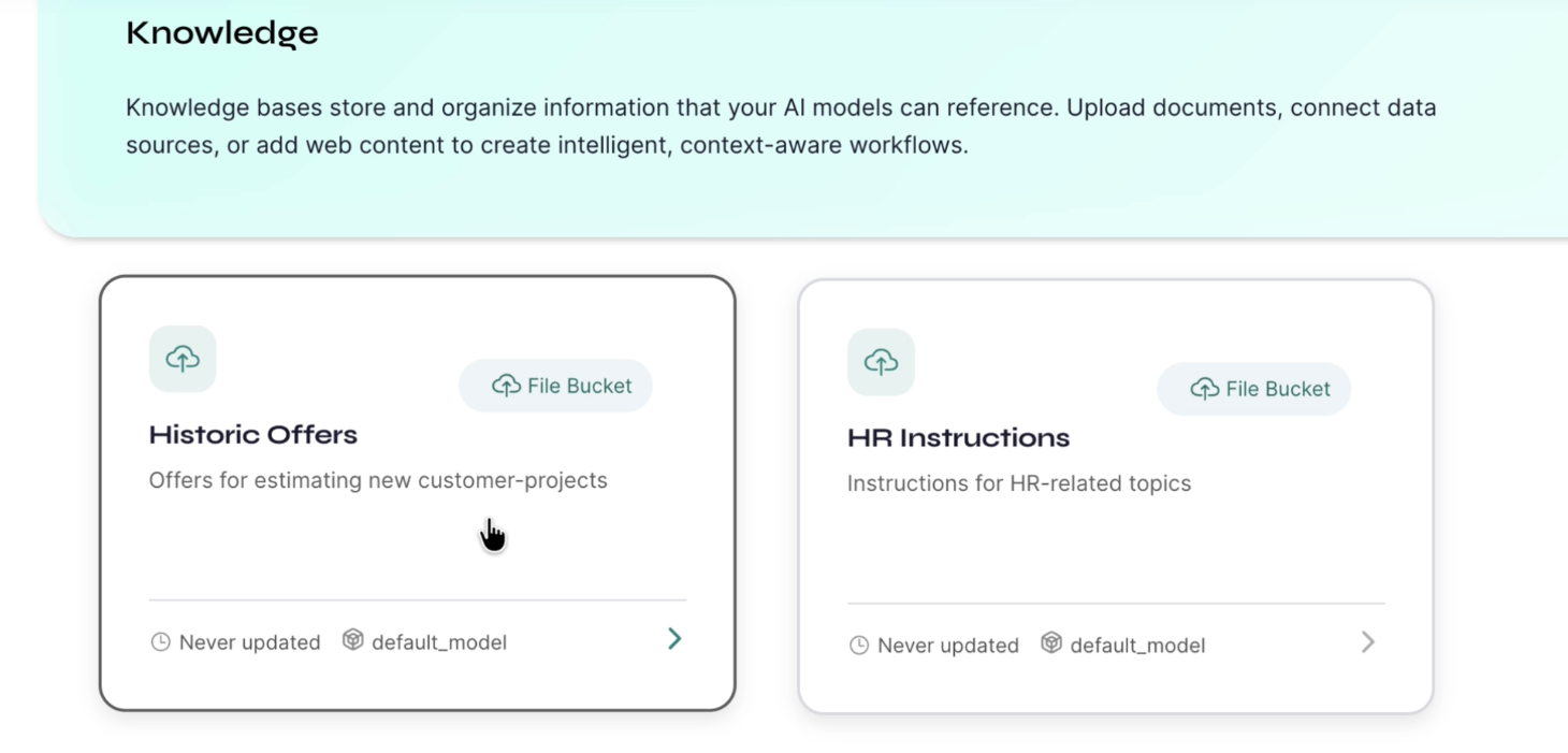 Your company knowledge - finally usable for AI